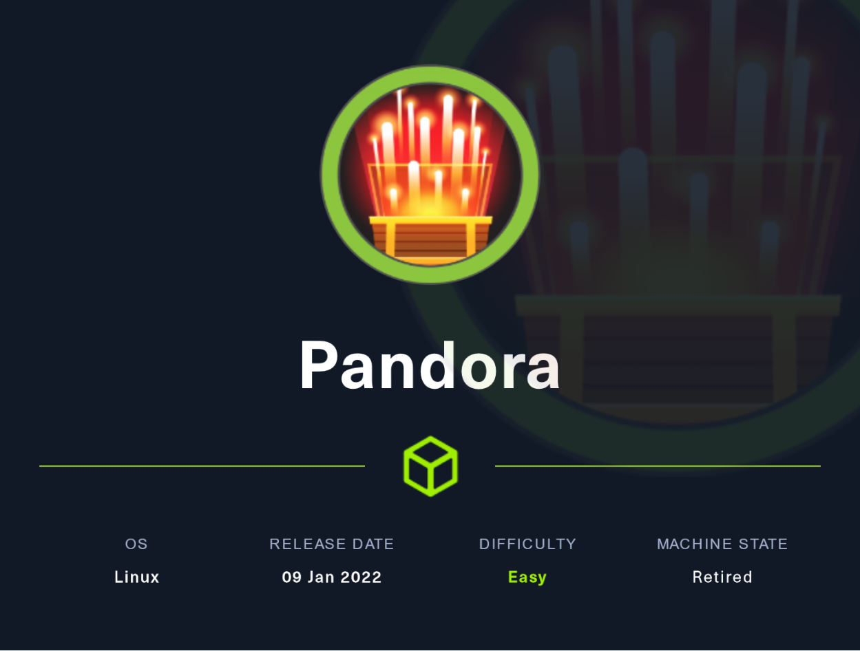 HackTheBox - Pandora