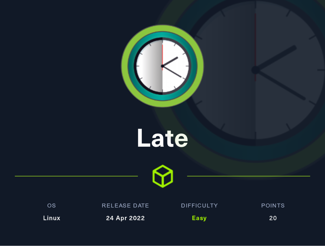 Hackthebox - Late
